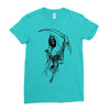 grim reaper Ladies Fitted T-Shirt