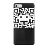 space alien qr code iPhone 7 Case