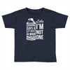 shaving says a lot about a man like Toddler T-shirt