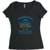 elf coffee Women's Triblend Scoop T-shirt