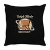 take it easy Throw Pillow