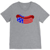us hot dog V-Neck Tee