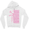 breast cancer Zipper Hoodie