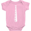 piano tie Baby Onesie