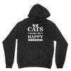 cats make me happy Unisex Hoodie
