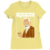 your mom freud Ladies Fitted T-Shirt