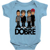 dobre twins dobre brother Baby Bodysuit