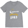 queens are born in 1985 V-Neck Tee