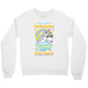 5  unicorn stab idiots Crewneck Sweatshirt