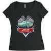 aunt flo Women's Triblend Scoop T-shirt