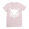 owl Ladies Fitted T-Shirt