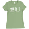 fishing   problem solved Ladies Fitted T-Shirt