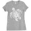 turtle art Ladies Fitted T-Shirt
