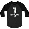 finger wag batle royal gaming 3/4 Sleeve Shirt