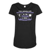 I Love Someone with Hodgkin's Cancer to The Moon and Back to Infinity Maternity Scoop Neck T-shirt