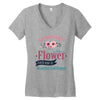 An August Girl Like A Flowers Women's V-Neck T-Shirt
