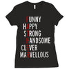 meanings of father Ladies Fitted T-Shirt