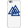 valknutr knoten der gefallenen odin nordisch symbol aspekte wotan iPhone 6/6s Case