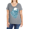 hip hop hibernation Ladies Curvy T-Shirt