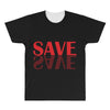 save red All Over Men's T-shirt