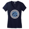 sba buenos aires subway Women's V-Neck T-Shirt