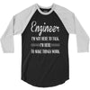 i'm not here to talk 3/4 Sleeve Shirt
