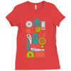 time machines Ladies Fitted T-Shirt