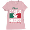 The Face of Boxing Ladies Fitted T-Shirt