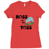 corn hole boss Ladies Fitted T-Shirt