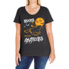 horse riders Ladies Curvy T-Shirt