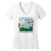 forest moon Women's V-Neck T-Shirt