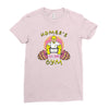 homer's gym Ladies Fitted T-Shirt