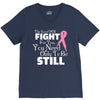 the lord will fight for you, you need only to be still V-Neck Tee