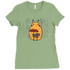 totorochu Ladies Fitted T-Shirt