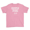 if you can read this put me back on my horse Youth Tee