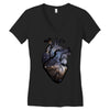 galaxy heart Women's V-Neck T-Shirt