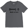 math is fun V-Neck Tee