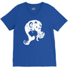 typographic V-Neck Tee