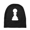 Chess King and Pawn Baby Beanies