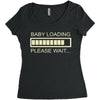 baby loading Women's Triblend Scoop T-shirt