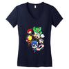 marvel Women's V-Neck T-Shirt