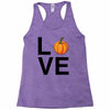 love pumpkin Racerback Tank
