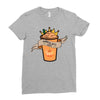 pupkin spice latte Ladies Fitted T-Shirt