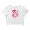 money over emotion Crop Top