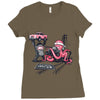 road closed Ladies Fitted T-Shirt