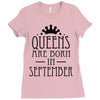 queens are born in september (2) Ladies Fitted T-Shirt