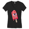 es smile Women's V-Neck T-Shirt