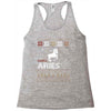 santa aries xhristmas ugly t shirts Racerback Tank
