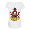 the yignion clan love bananas Maternity Scoop Neck T-shirt