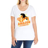 amazon fitness Ladies Curvy T-Shirt